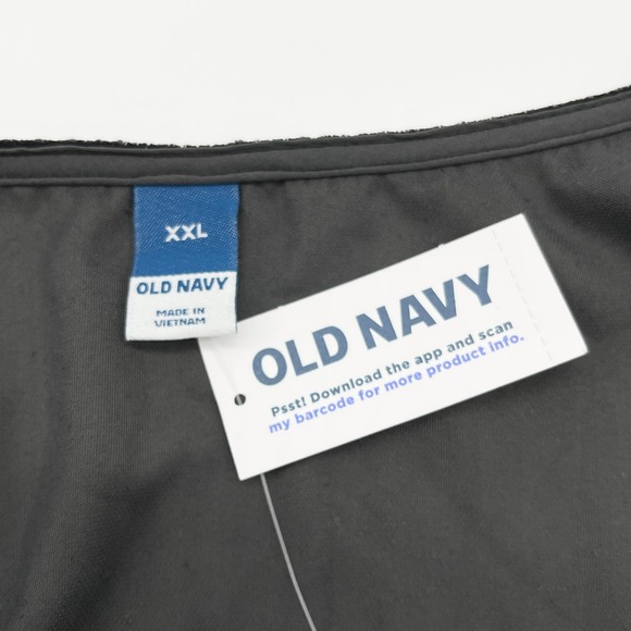 Old Navy Velvet Top Womens XXL Bishop Sleeve Soft‎ Goth Noir Witchy Going Out - Picture 9 of 13